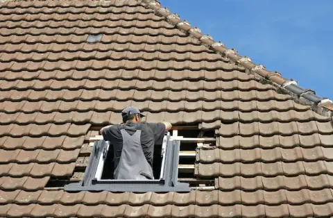 Pose de velux - Bias